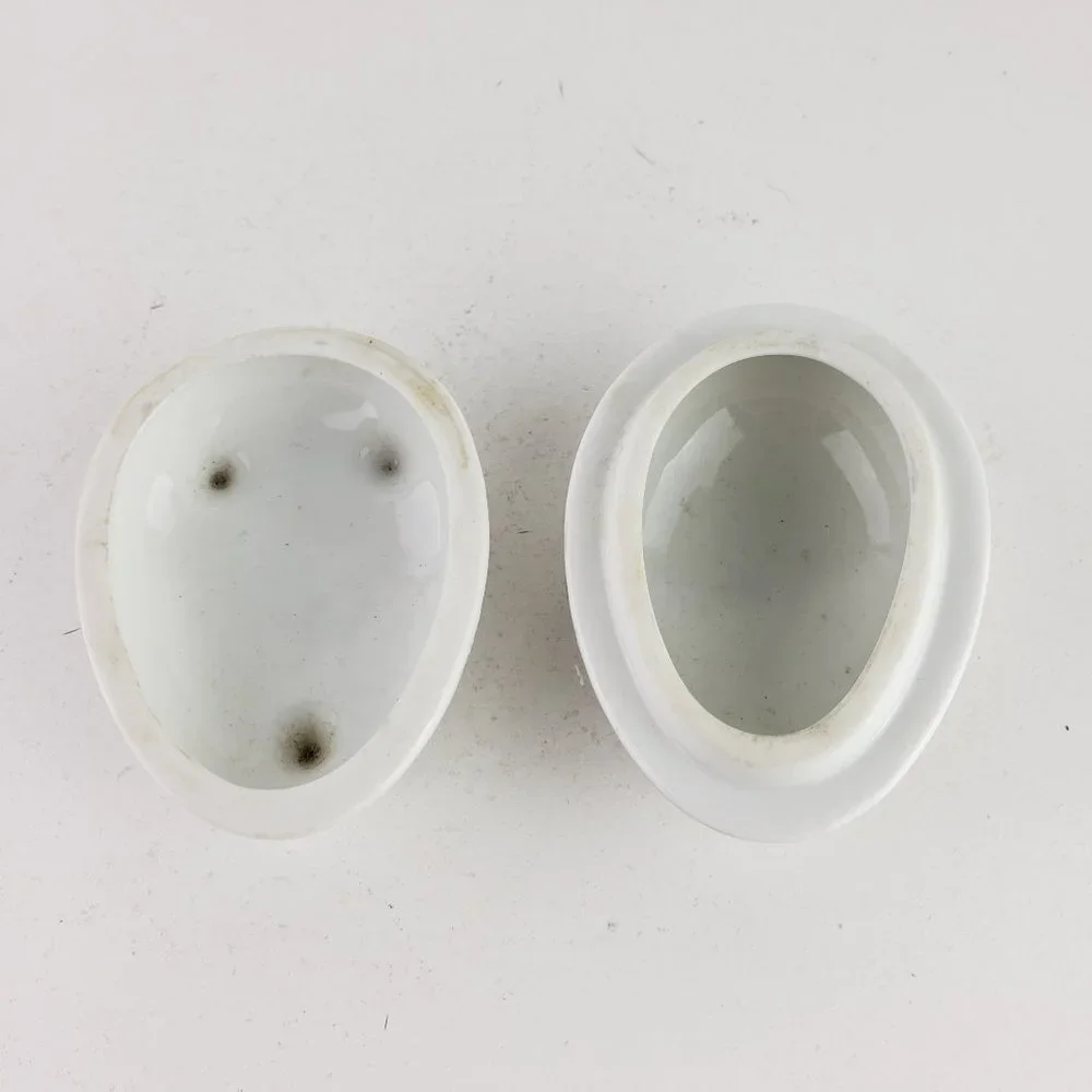 Holly Hobbie Porcelain Egg Trinket Box